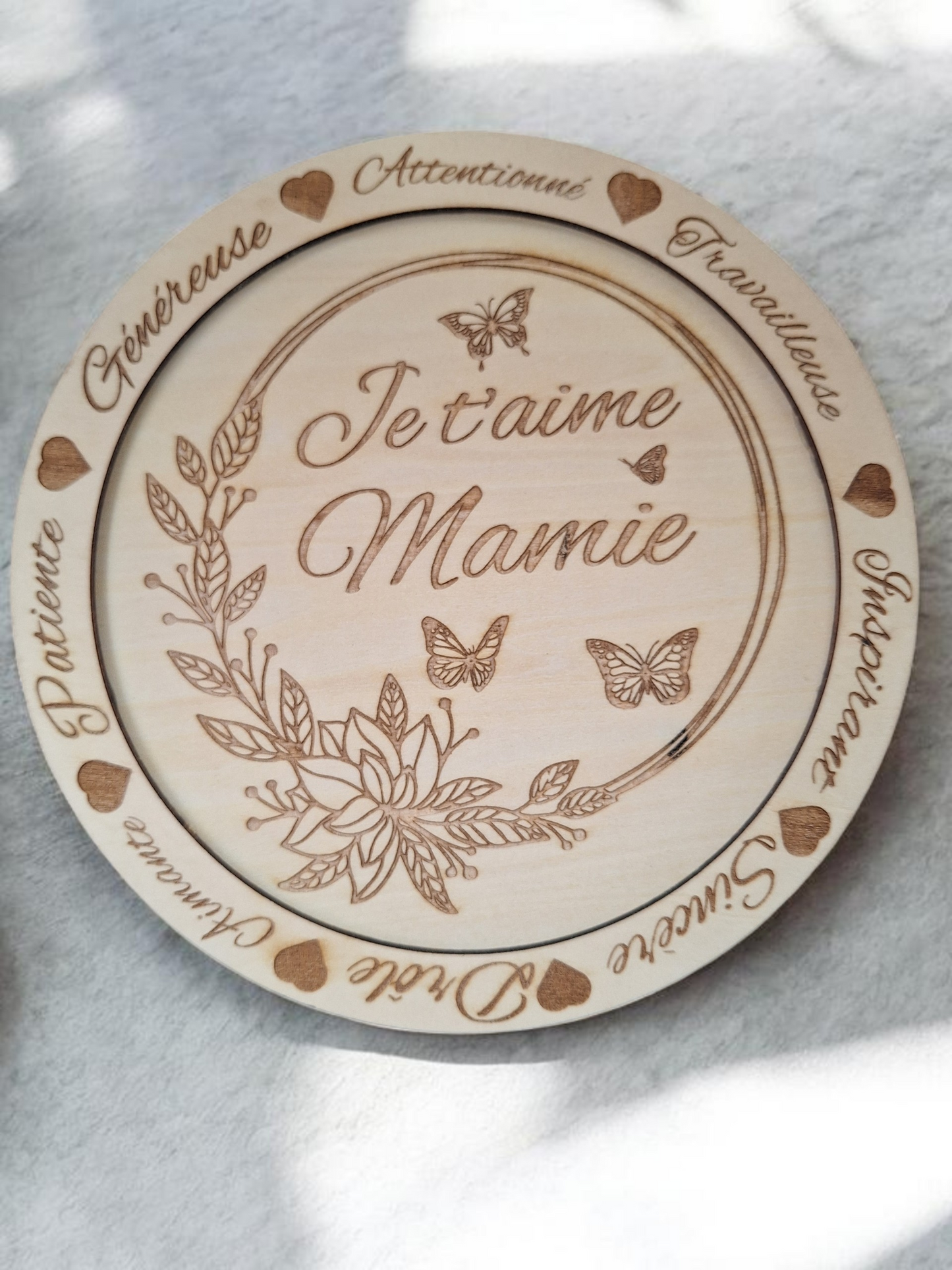 Plaque personnalisée