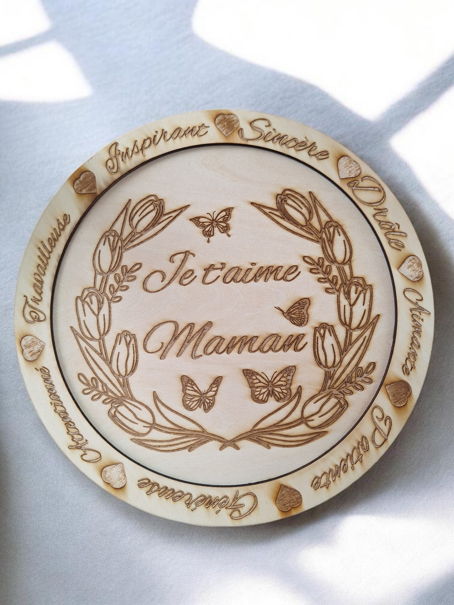 Plaque personnalisée