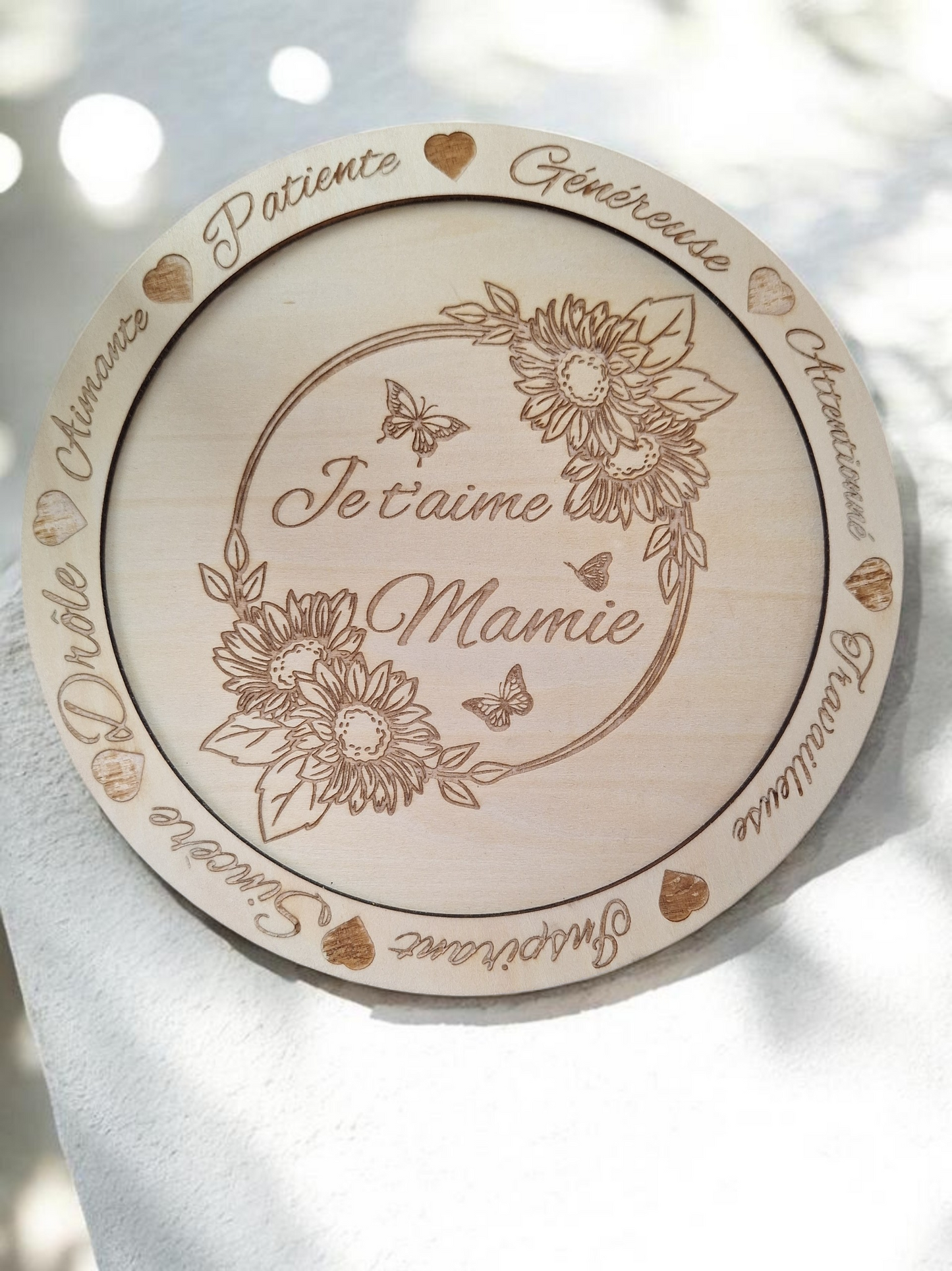 Plaque personnalisée