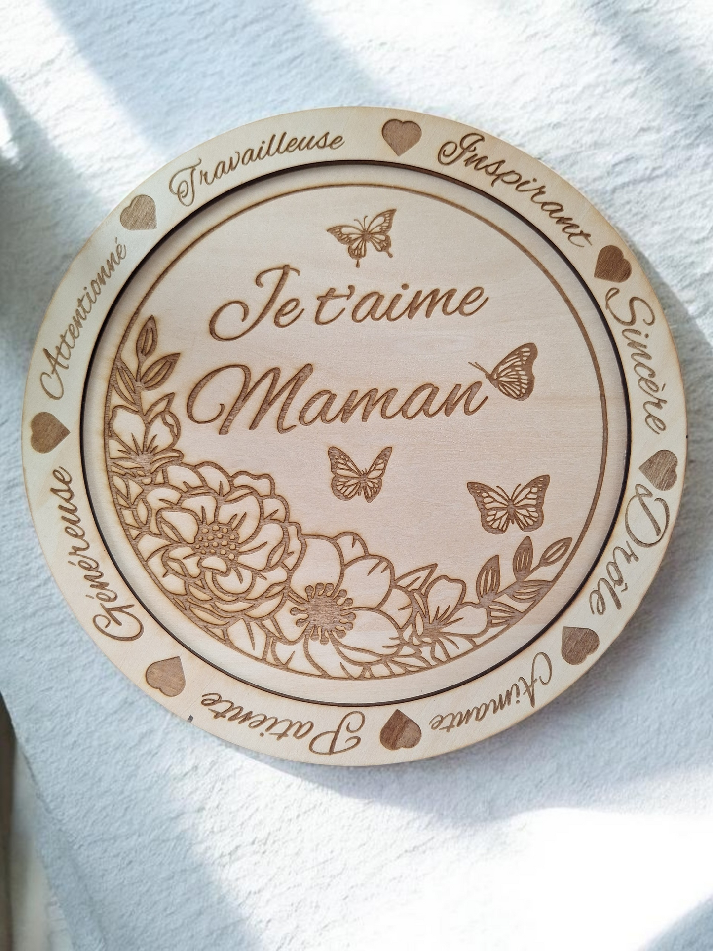 Plaque personnalisée