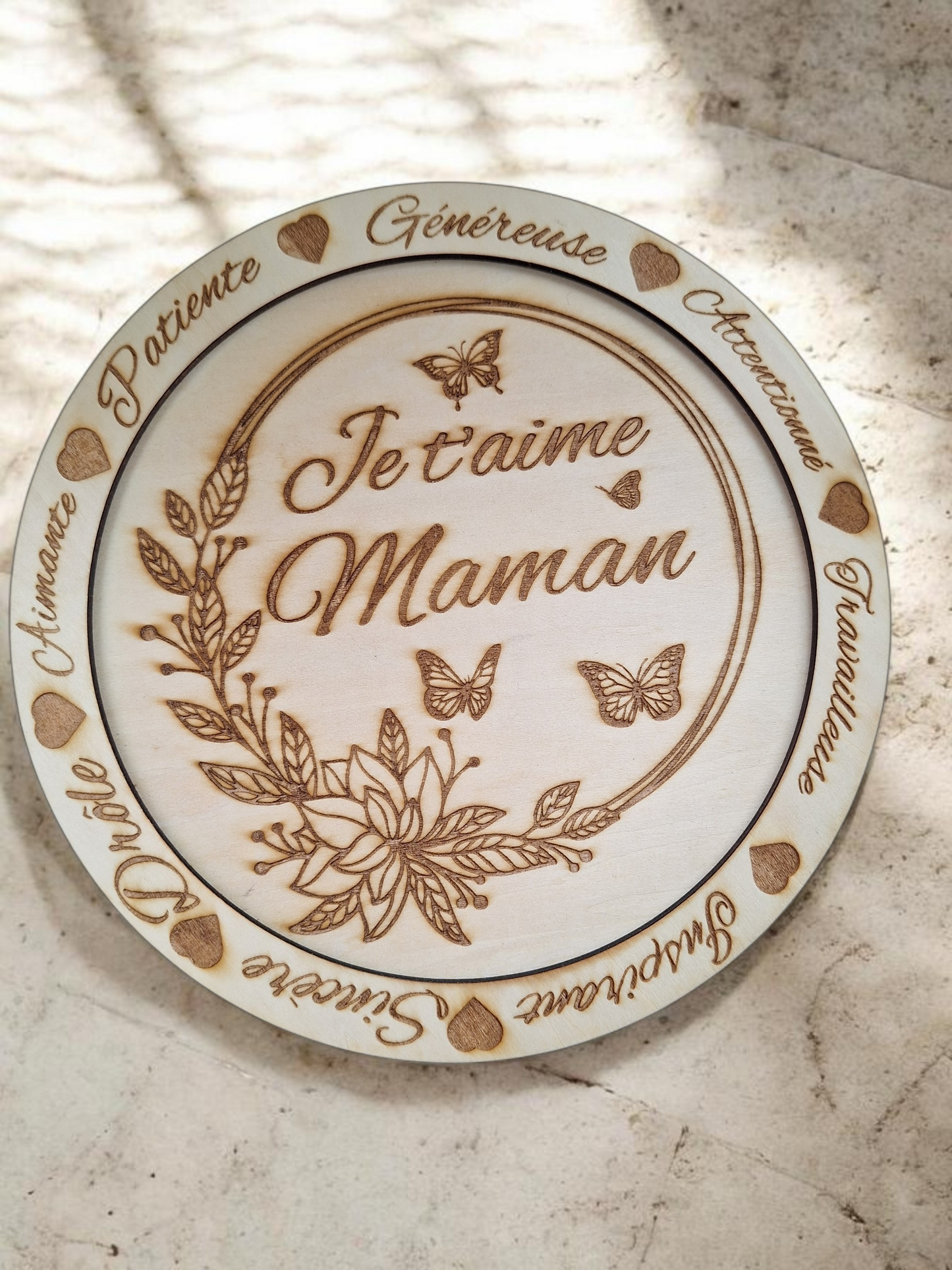 Plaque personnalisée