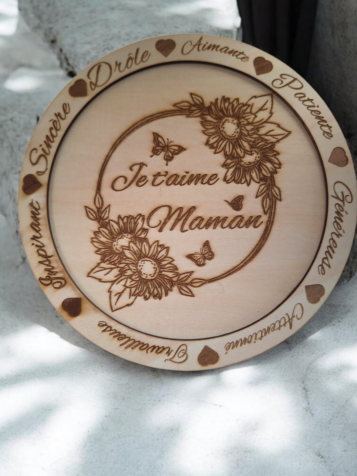 Plaque personnalisée