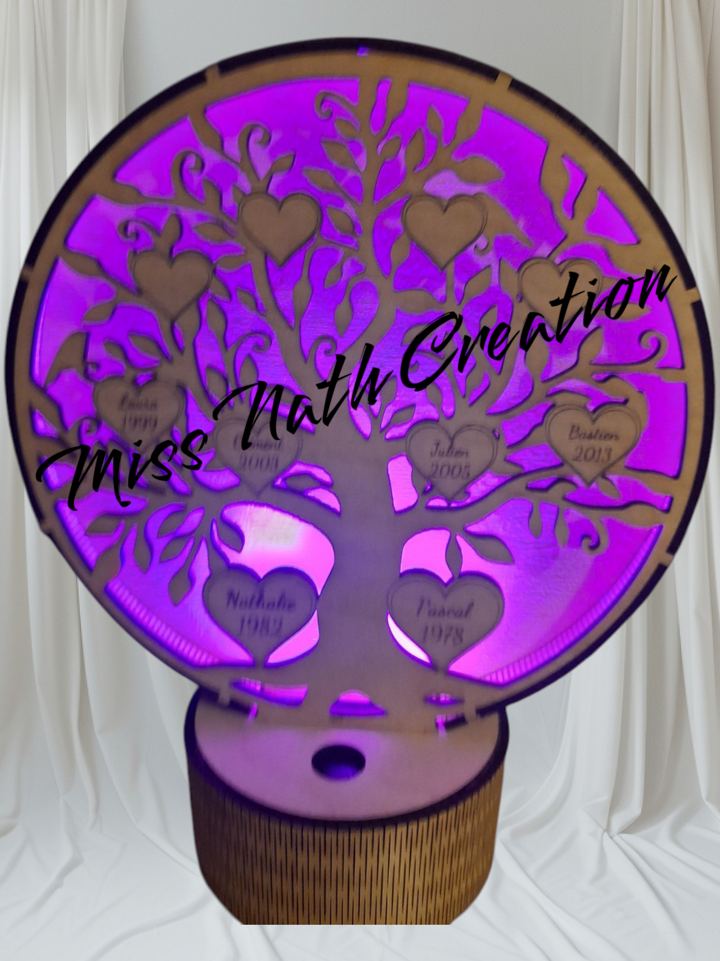 Lampe LED – Arbre de Vie Familial