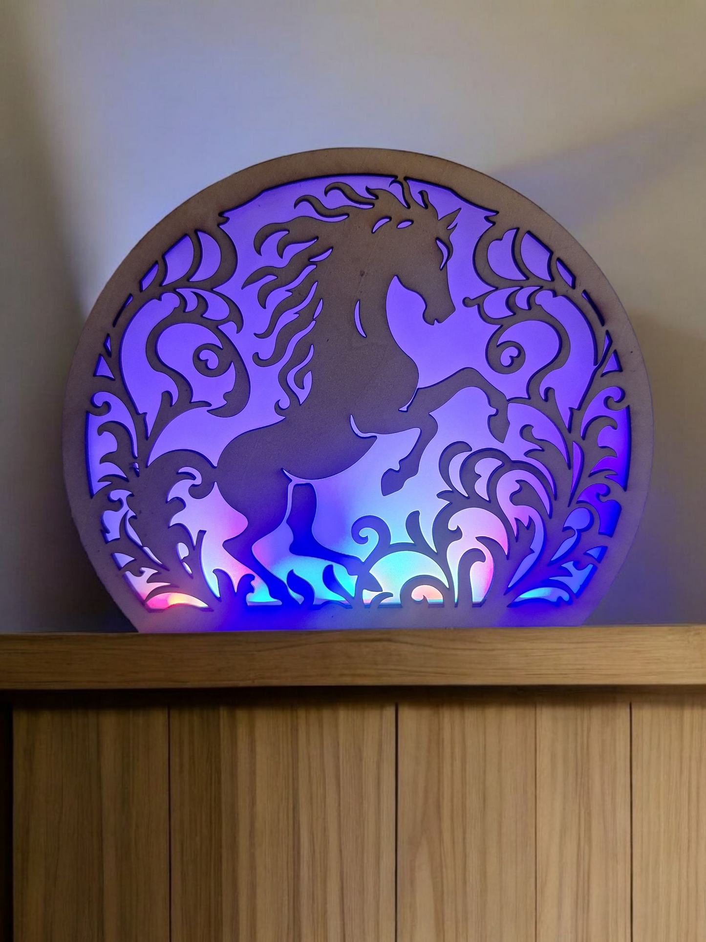Lampe Led cheval