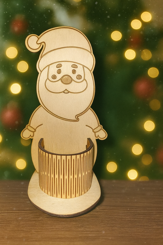 Porte crayon thème Noël