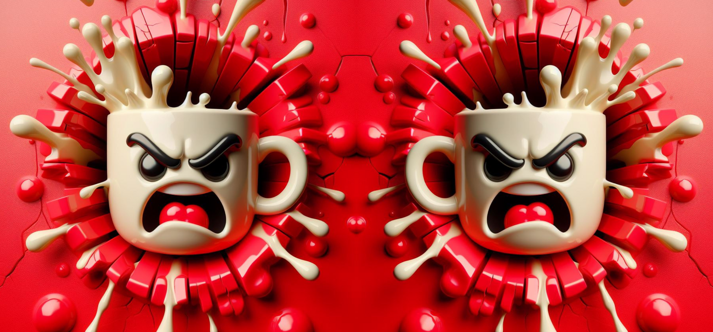 Mug en céramique "Humeur café"
