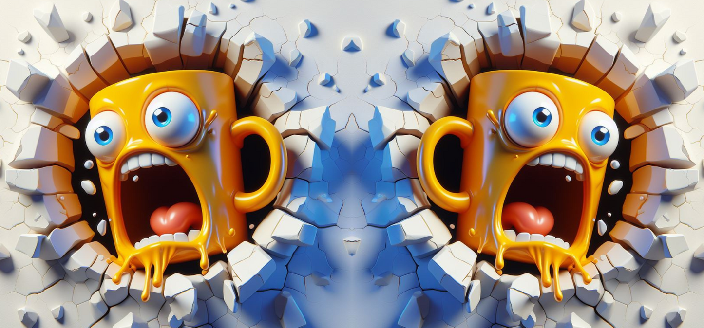Mug en céramique "Humeur café"