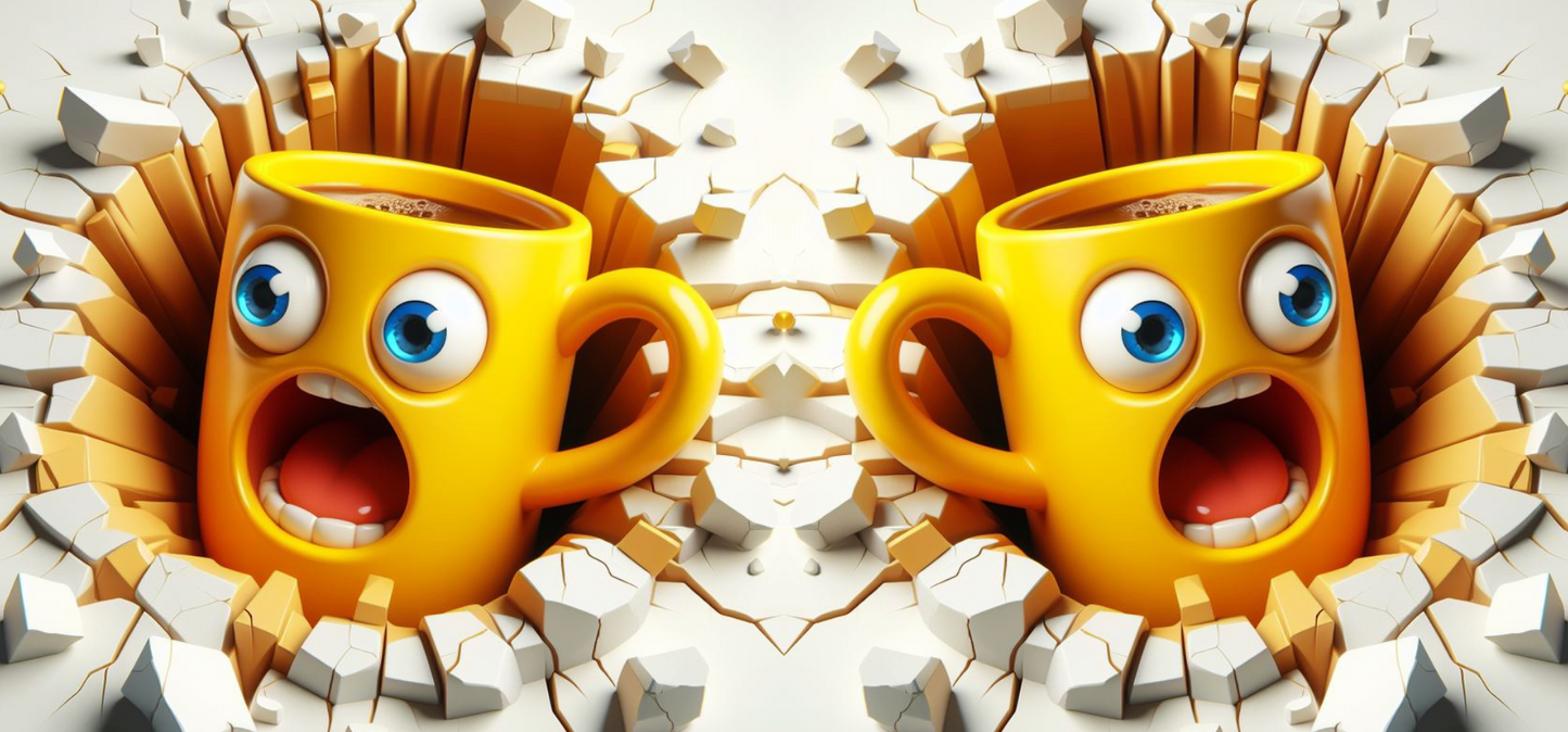Mug en céramique "Humeur café"