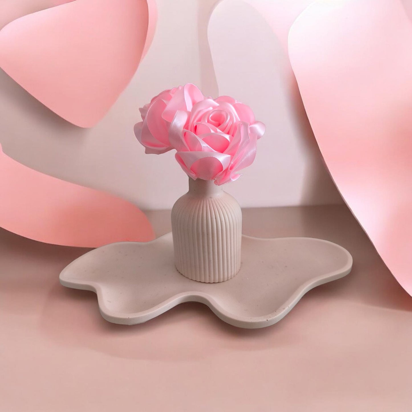 Vase "Éclat de Rose"