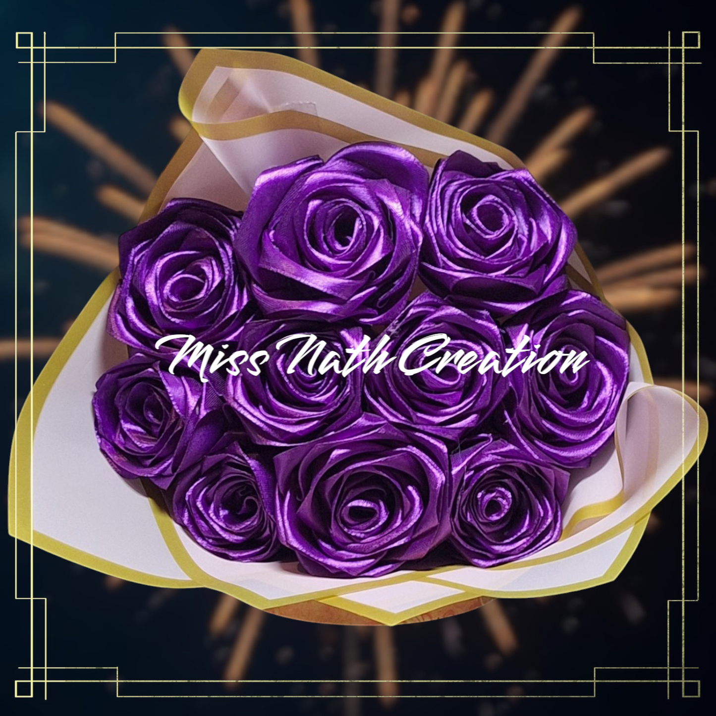 Rose Violet Foncé éternelle