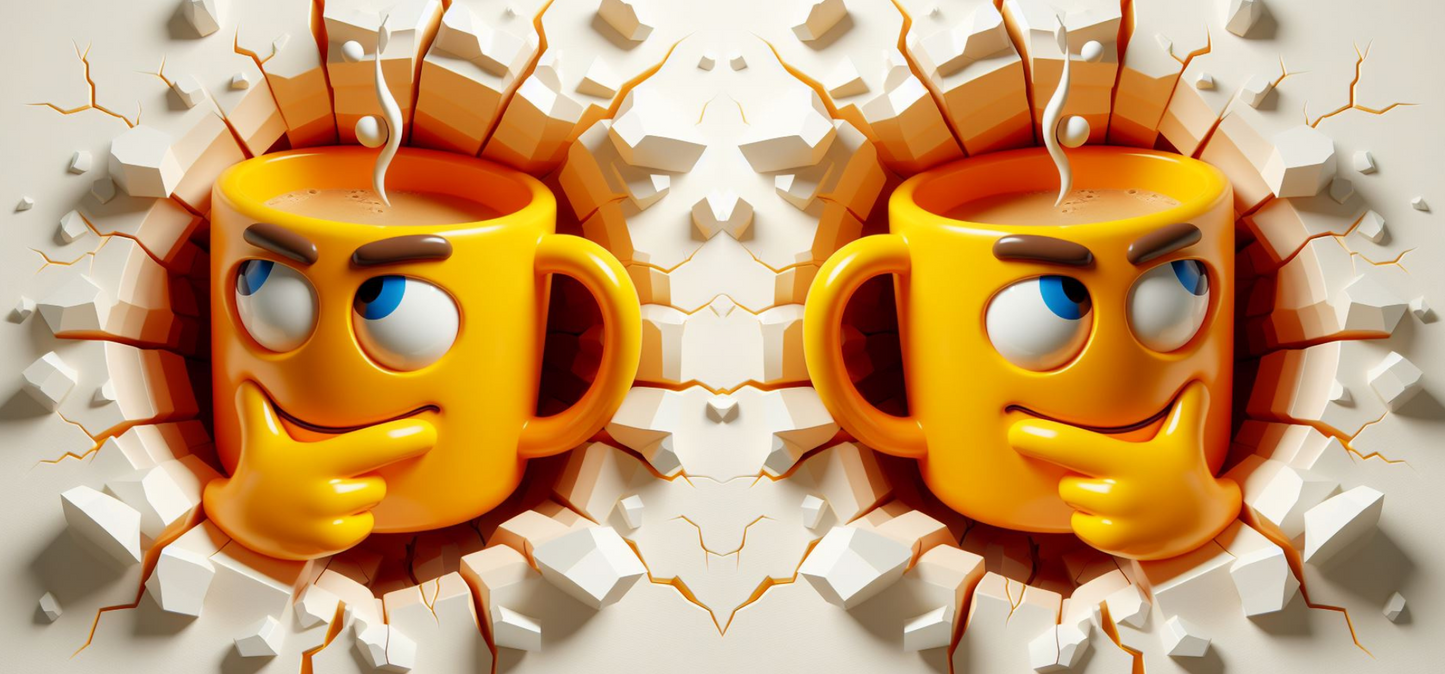 Mug en céramique "Humeur café"