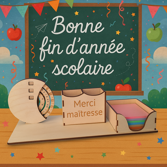 Organiseur de bureau – Cadeau personnalisé et utile