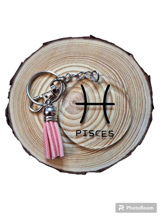 Porte-clefs signe astro